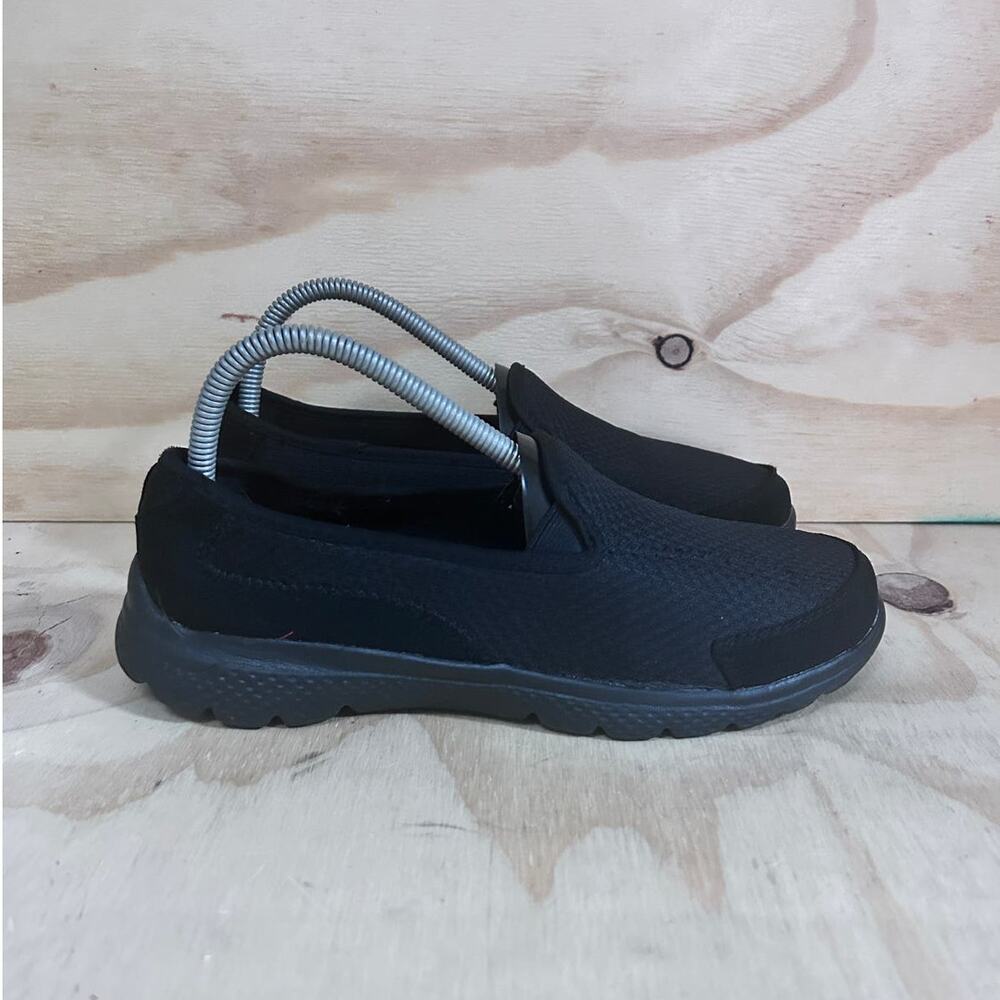 Cool Wave - Memory Foam - Slip-On Sneakers - Black - Women's - 7.5 - 28074709